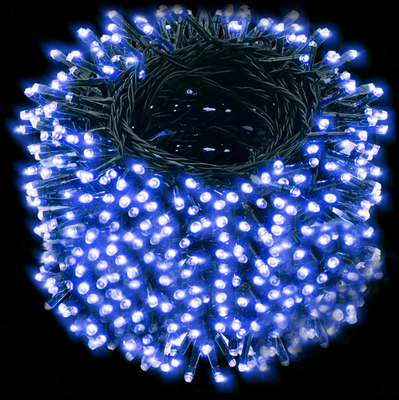 Tira de Luces Led de Navidad Luz Azul 400 Led 20 Mt